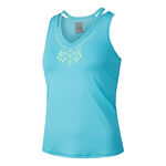 Lucky in Love Floral Stitch V Tank